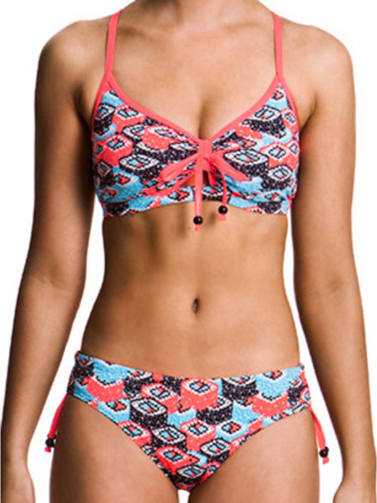 Funkita Sushi Training Womens Tie Sports Bikini