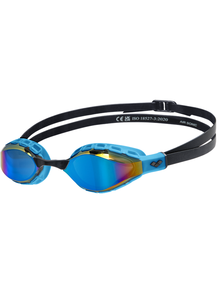 Arena Air Sonic Goggles - Emerald Mirror/Peacock