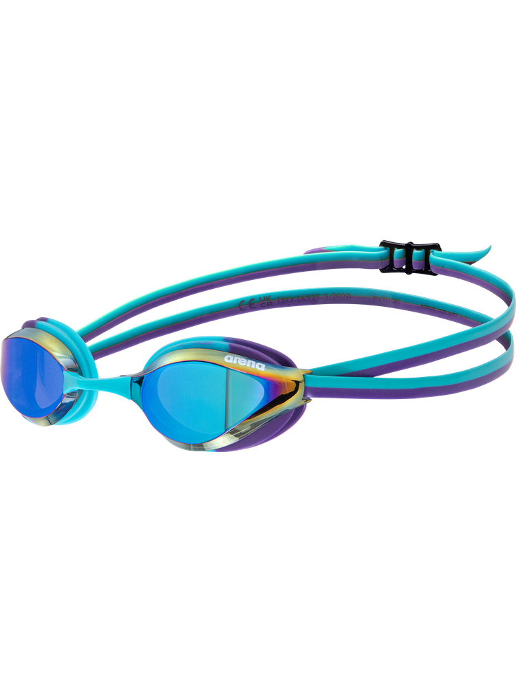 Arena Python Junior Goggles - Emerald Mirror/Peacock