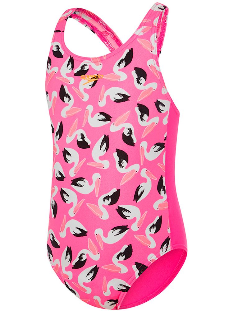 Speedo Pelican Medalist Toddler Girls One Piece