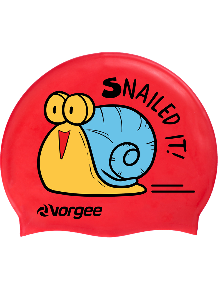 Junior Character Swim Cap Snailed It