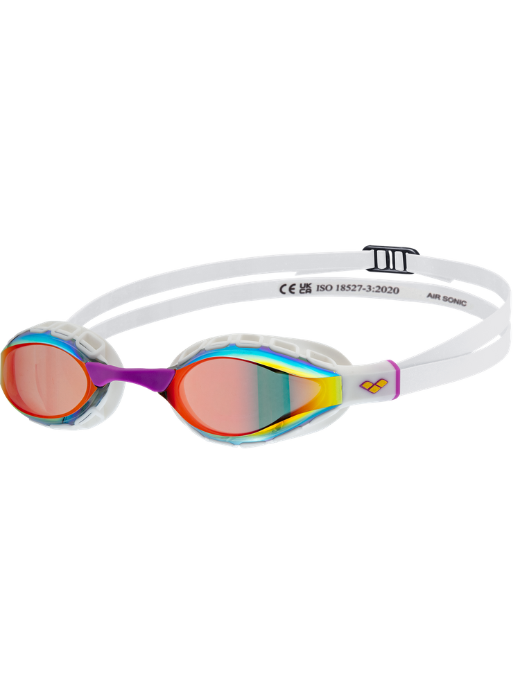 Arena Air Sonic Goggles - Gold Mirror/White