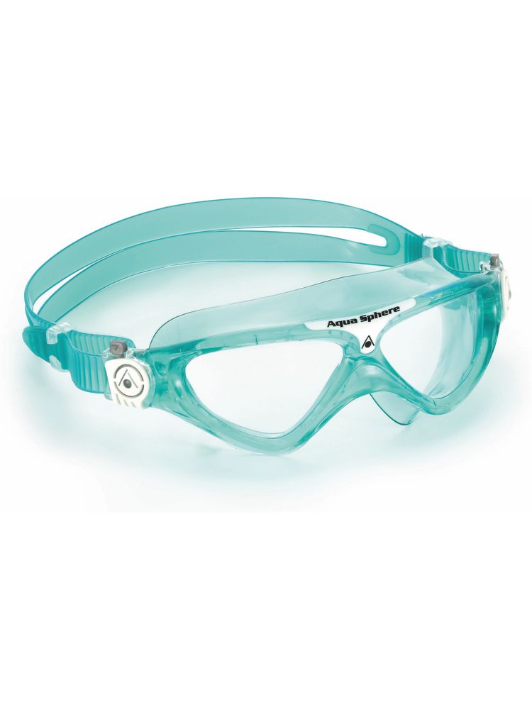Aqua Sphere Vista Junior Swim Mask Clear/Green/White