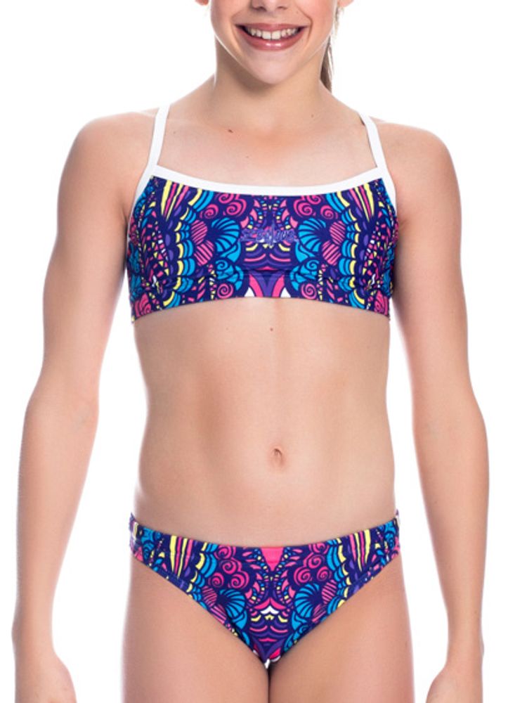 Zealous La La Loopy Girls Sports Bikini