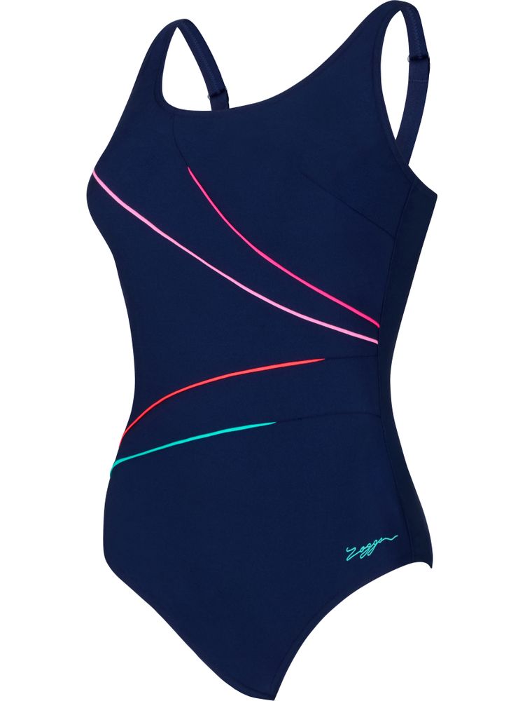 Zoggs Adjustable Macmaster Scoopback One Piece - Paradiso