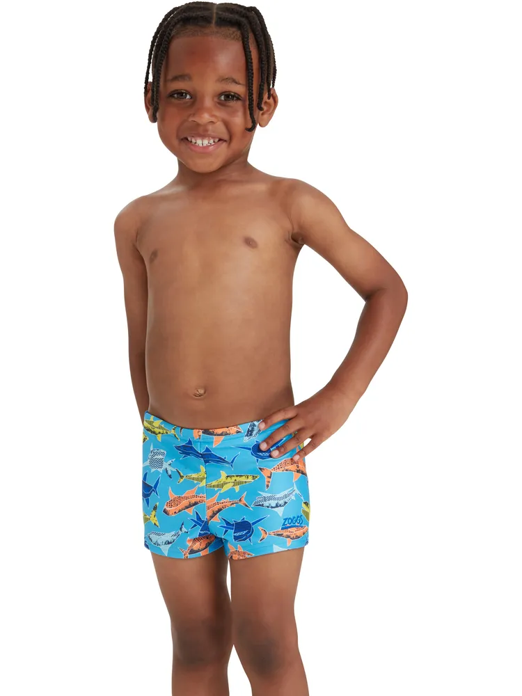 Zoggs Cottesloe Hip Racer Costume da Bagno Navy, 23 per Bambini