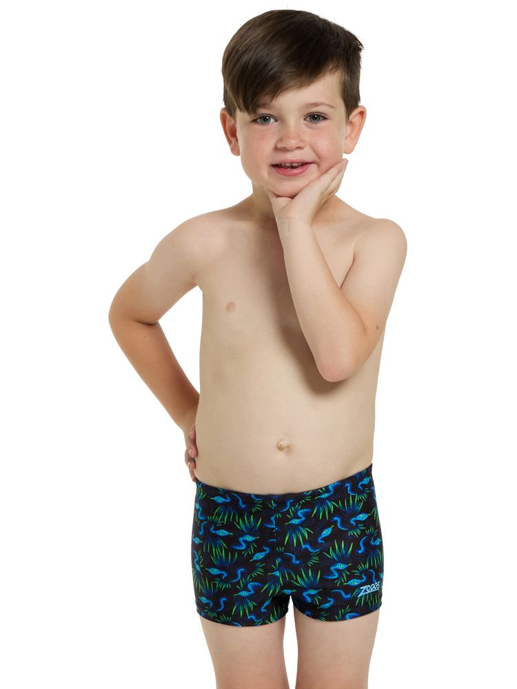 Zoggs Cottesloe Hip Racer Costume A Slip, Nero, 8 Anni Bambini E