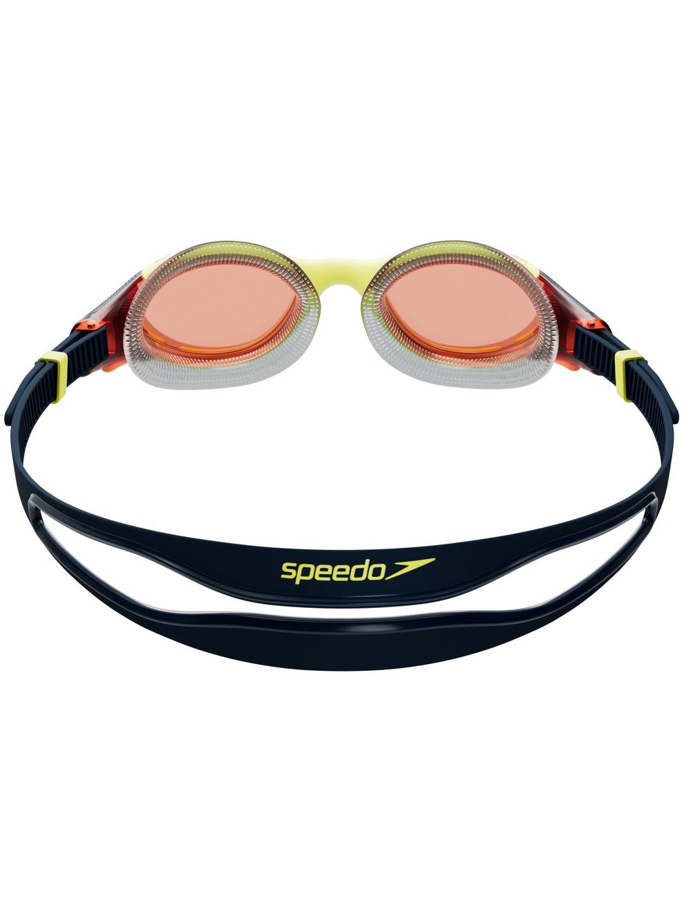 Speedo Biofuse 2.0 Goggles - Orange/True Navy/Hyper