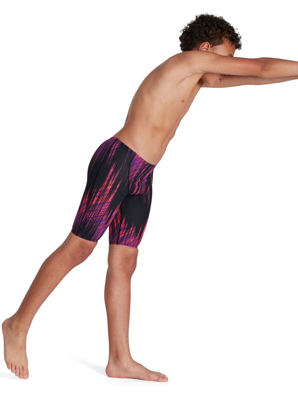 Speedo Fastskin Junior Endurance+ High Waisted Jammers Phoenix Red/Violet