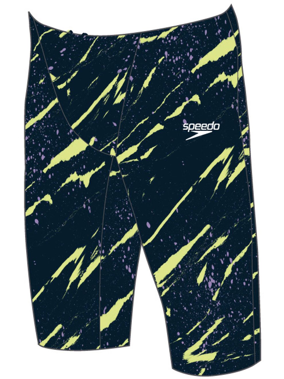 Speedo Fastskin Junior Endurance+ High Waisted Jammers Navy/Miami