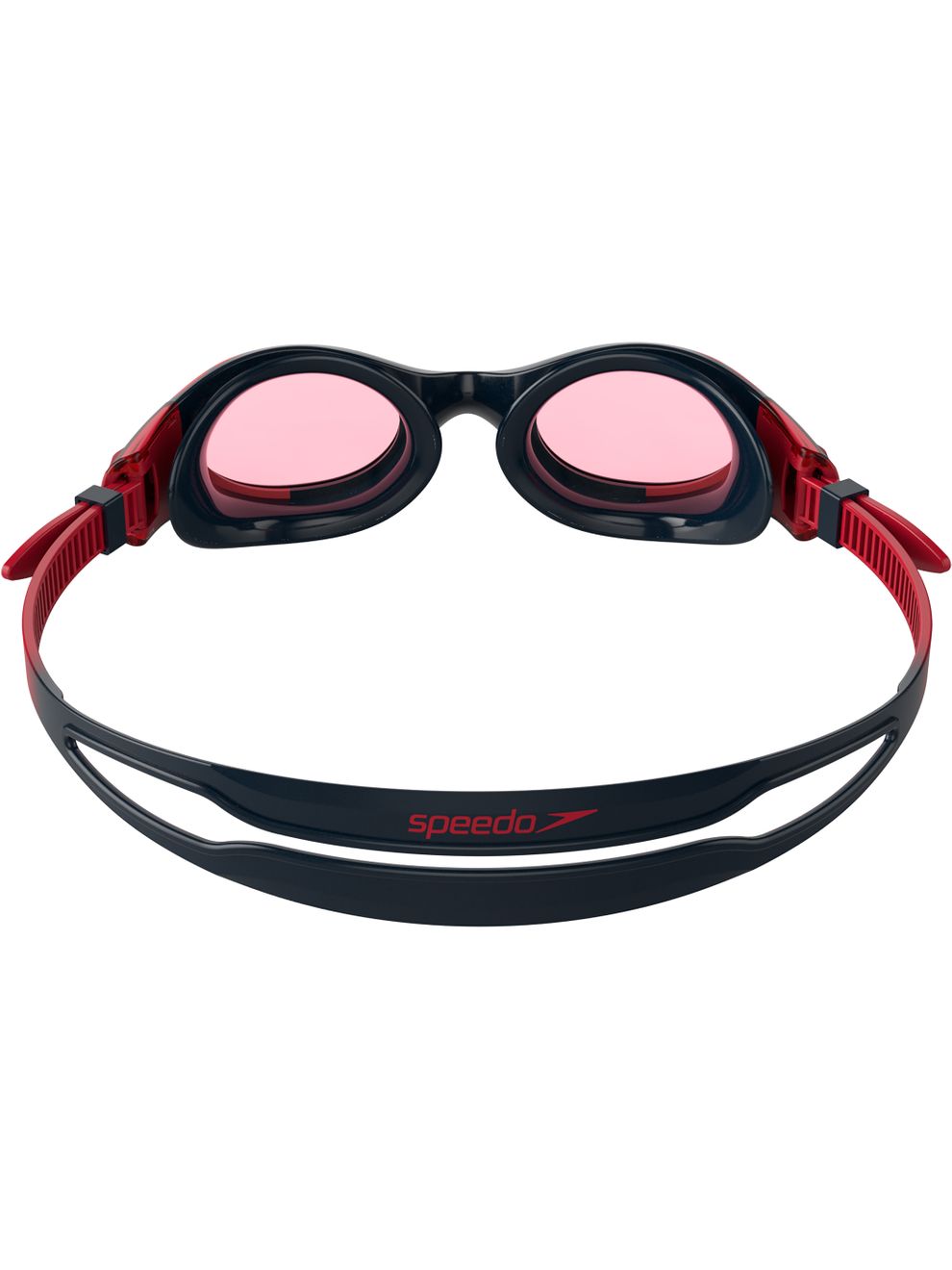 Speedo Junior Futura Biofuse Flexiseal Goggles Red Tint/True Navy/Fed Red