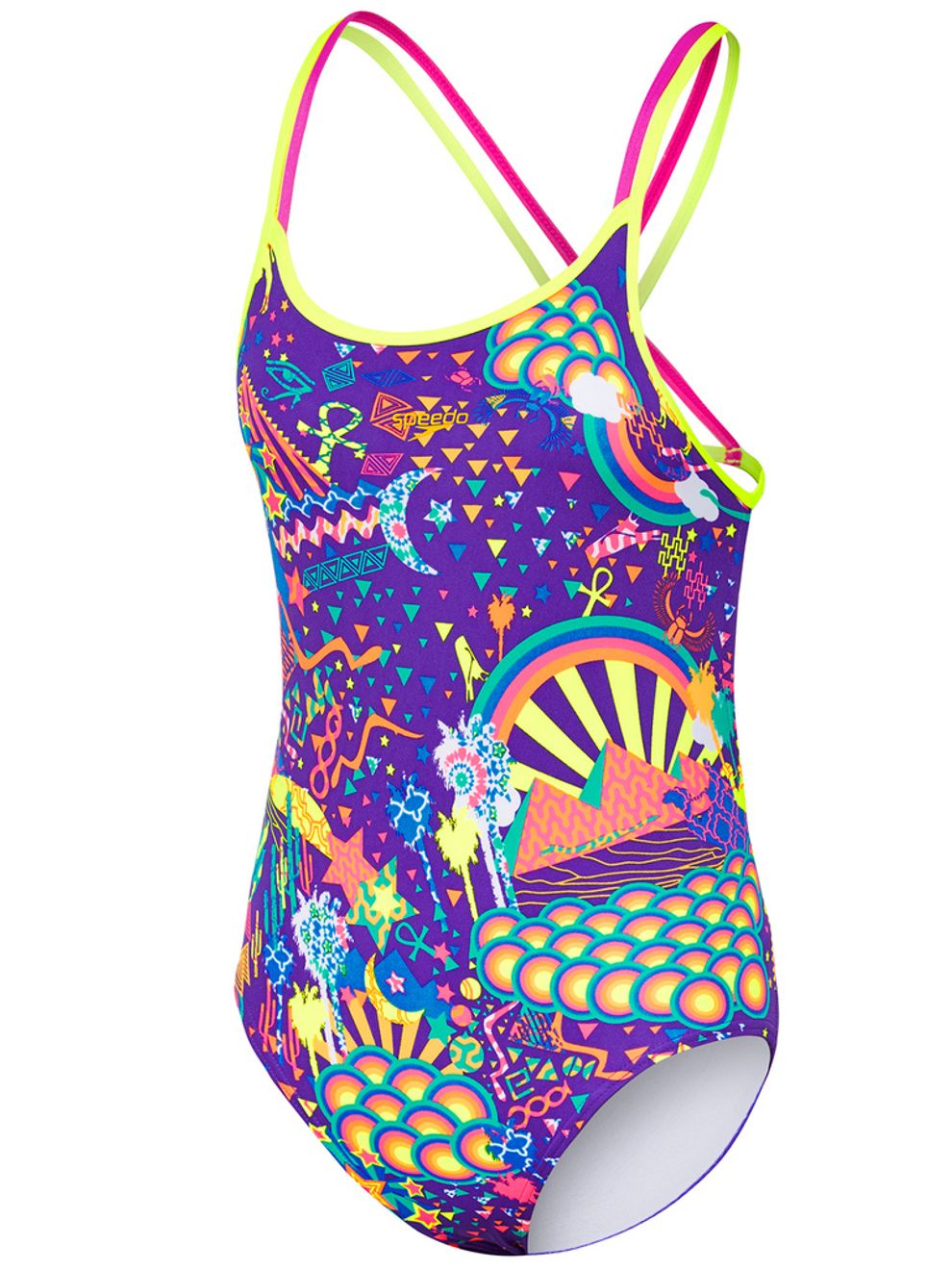 Speedo Egypt Wonderland Girls One Piece Swimsuit