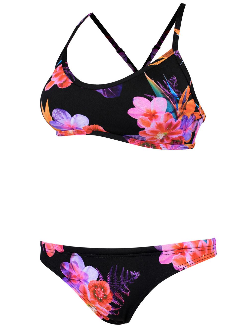 Rival Tropical Punch Womens Sports Bikini