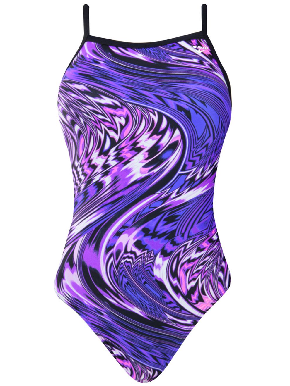 The Finals Airwhales Purple One Piece Swimsuit