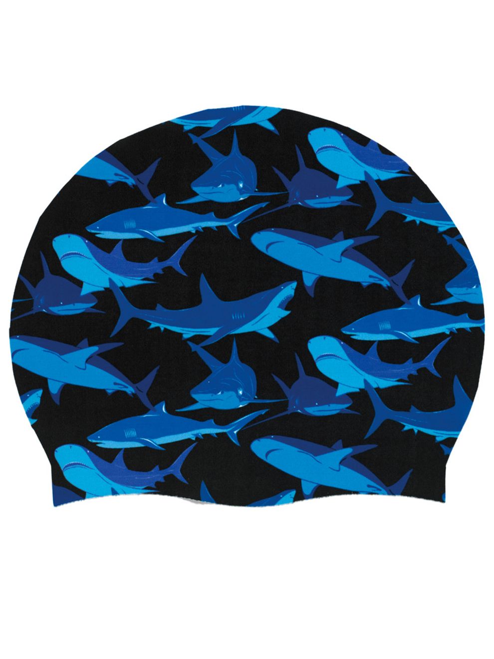 Maru Shark Silicone Swim Cap