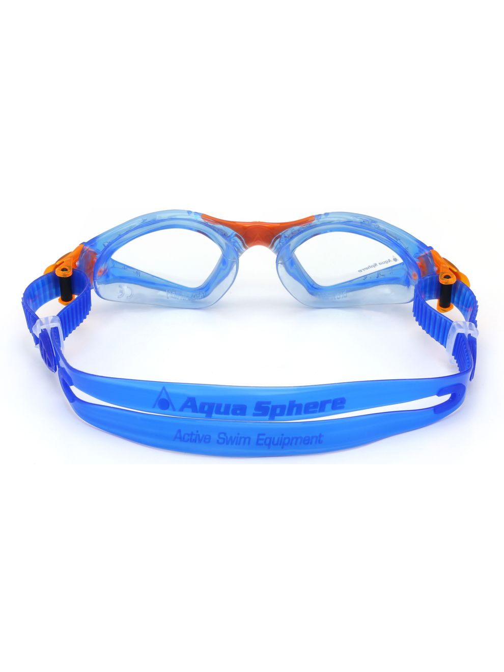 Aqua Sphere Kayenne Junior Clear Goggles Blue & Orange