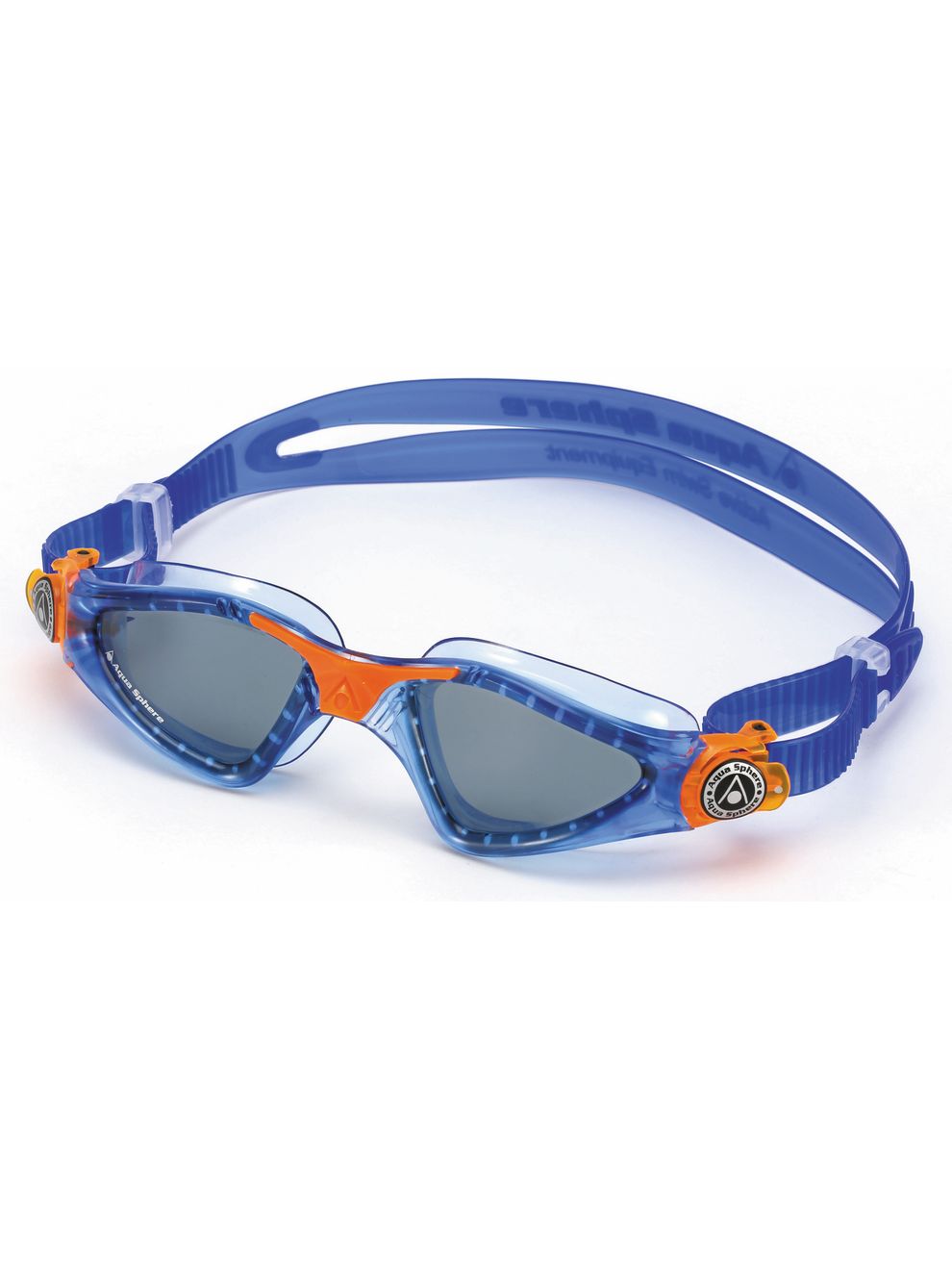 Aqua Sphere Kayenne Junior Smoke Goggles Blue & Orange