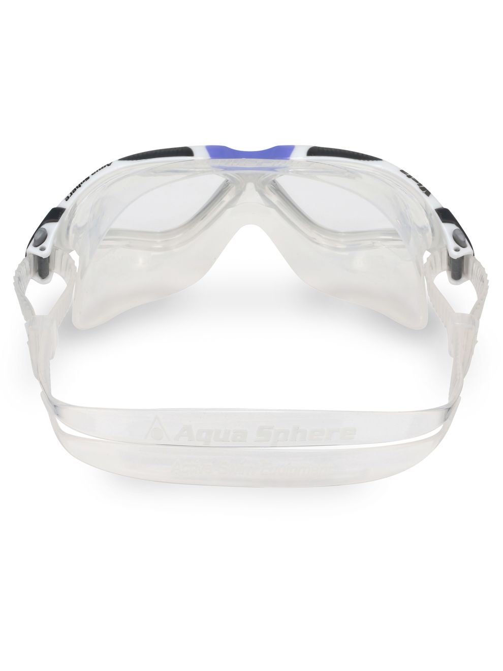 Aqua Sphere Vista Clear Swim Mask White & Lavender