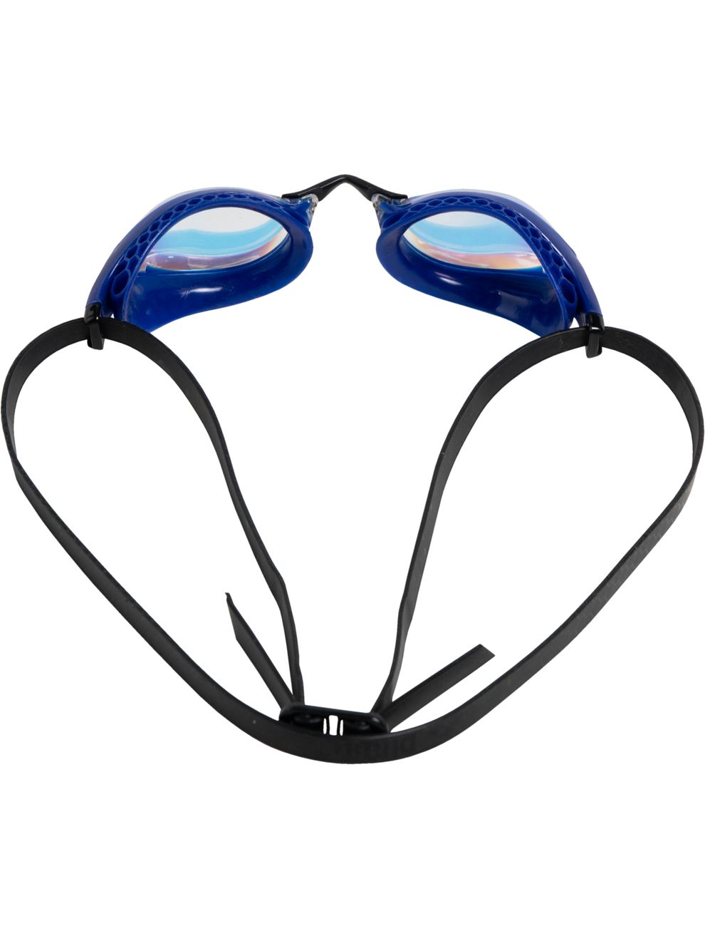 Arena Airspeed Mirror Goggles - Yellow Copper & Blue