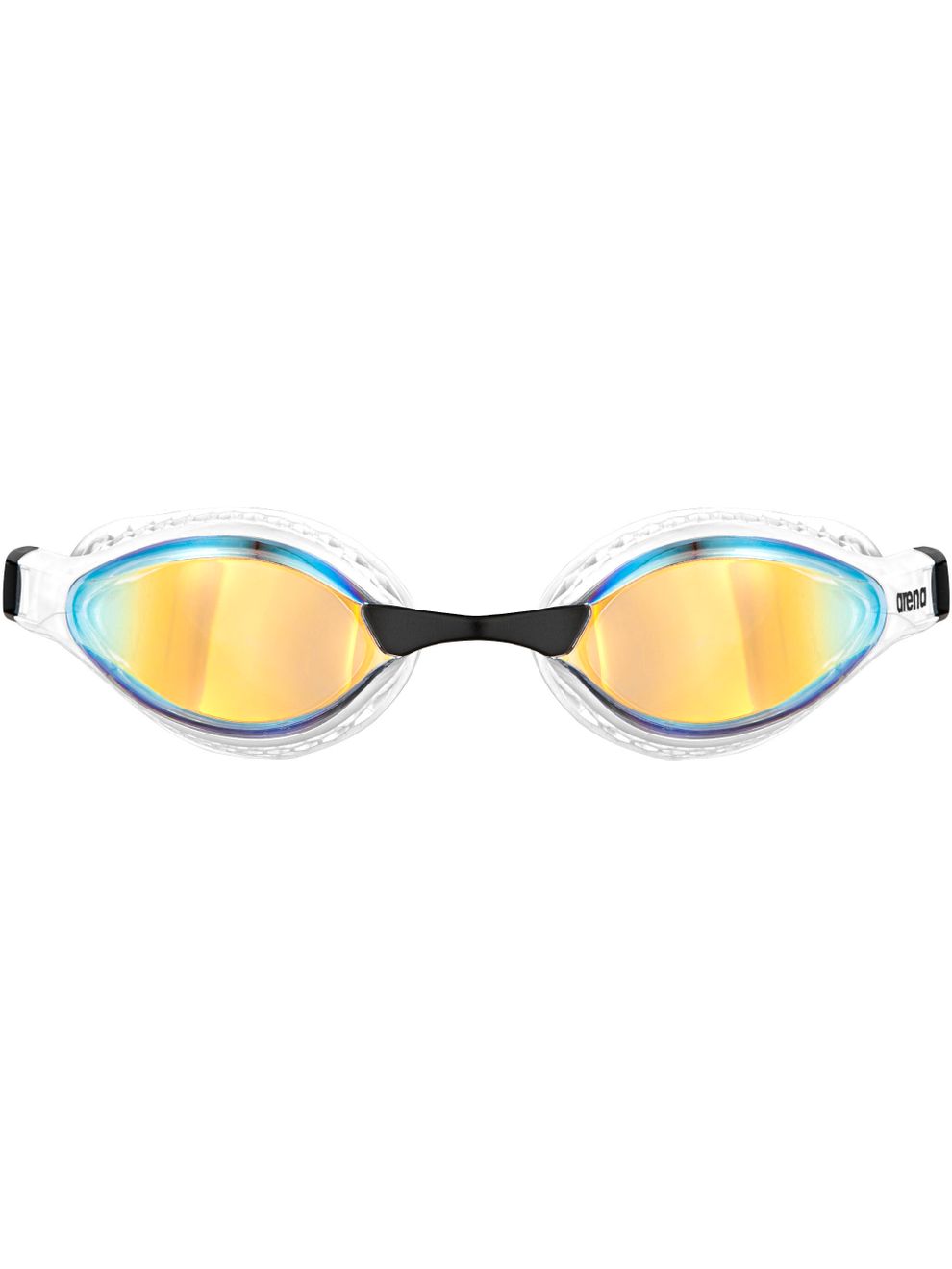 Arena Airspeed Goggles - Yellow Copper Mirror/White