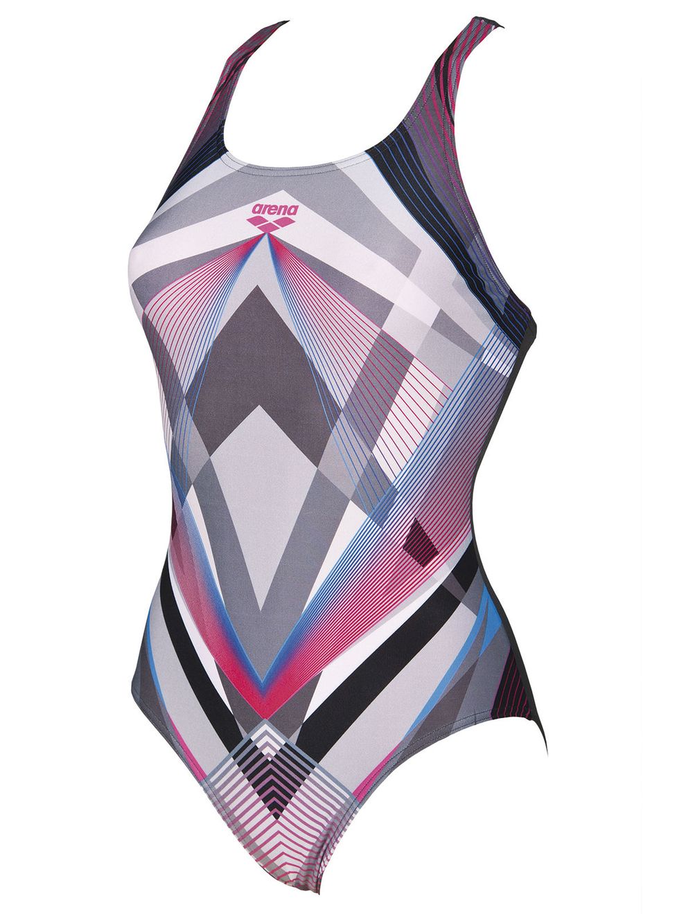 Arena Engineered Swim Pro Back Aphrodite & Grey Womens One Piece