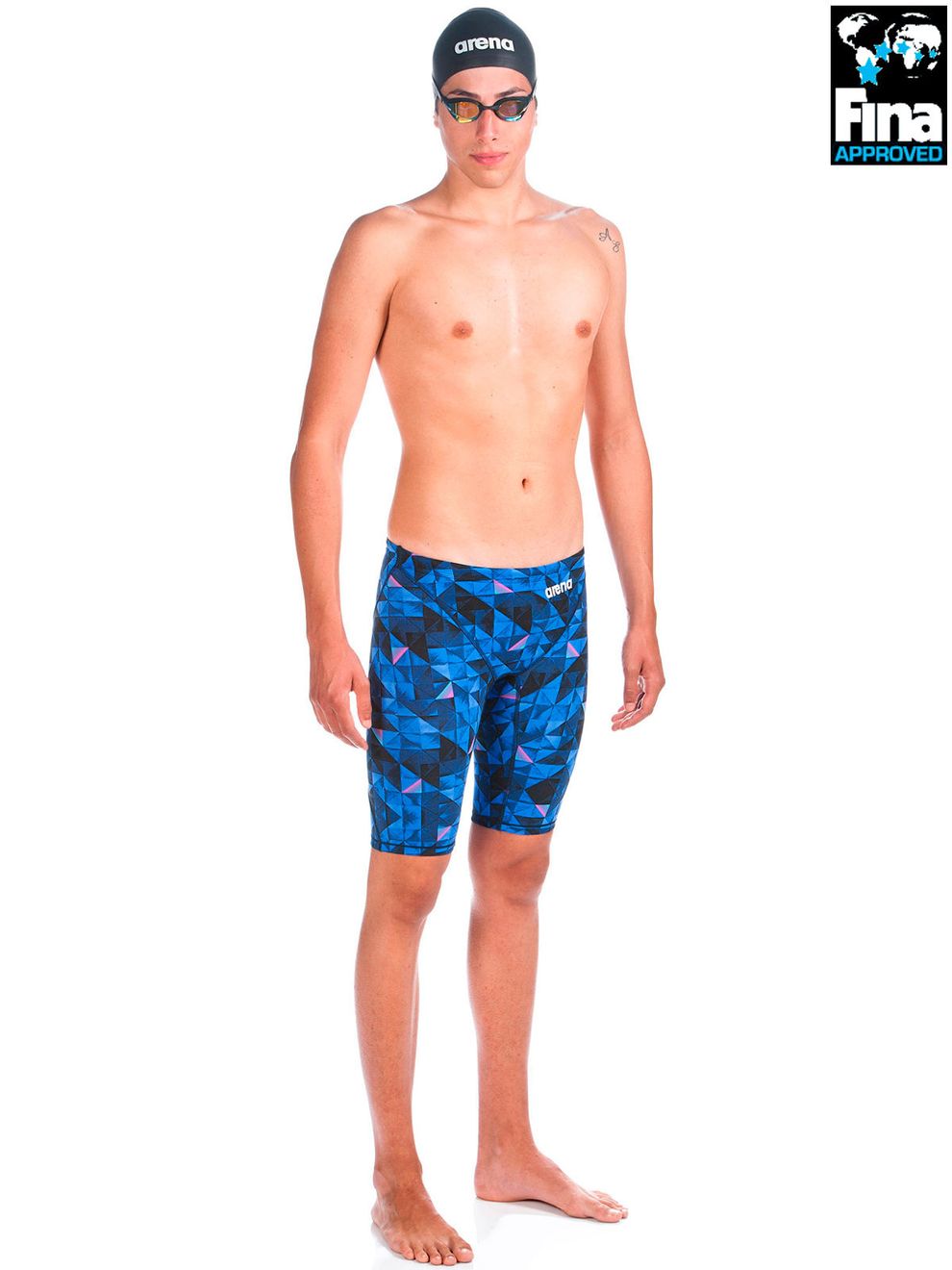 Nuoto Prestazionale Costume Da Bagno Arena Powerskin ST 2.0 Jammer Uomo - Professionale Per Nuoto, Compressione Avanzata Costume Arena Uomo - 9