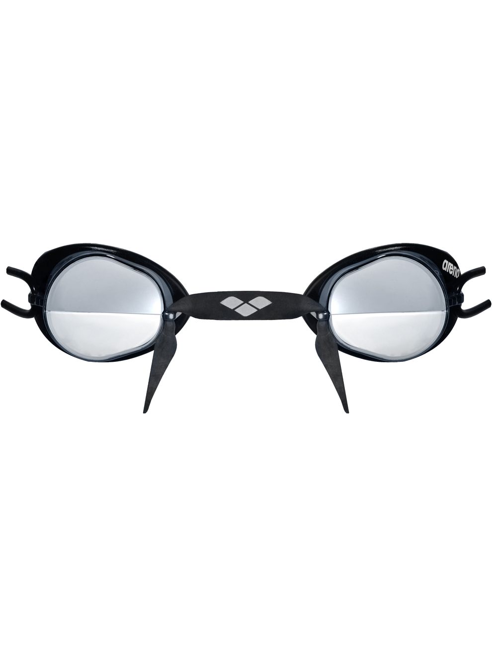 Arena Swedix Mirrored Goggles Black