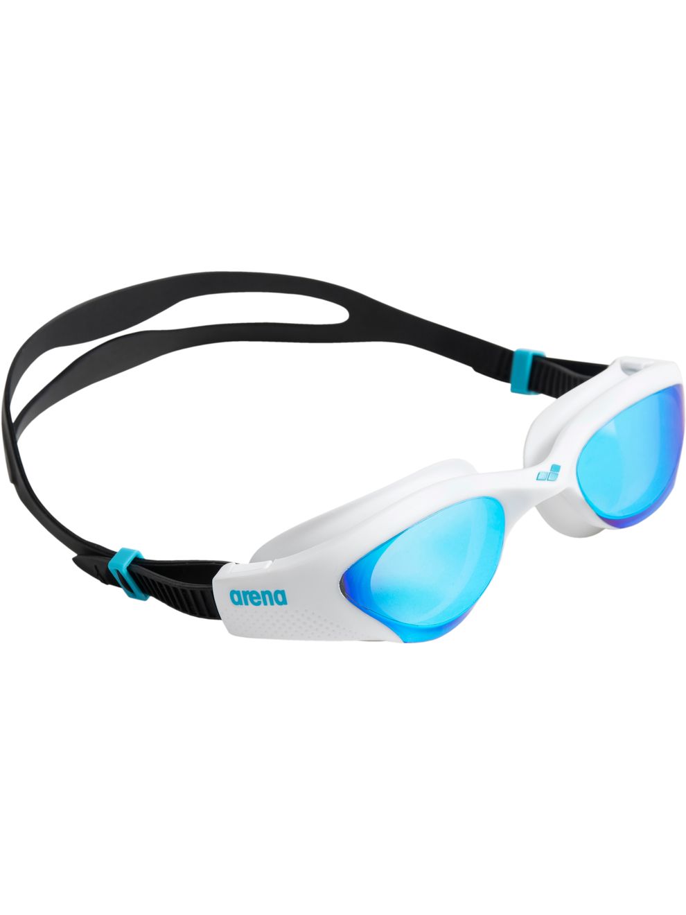 Arena The One Mirror Goggles - White & Black