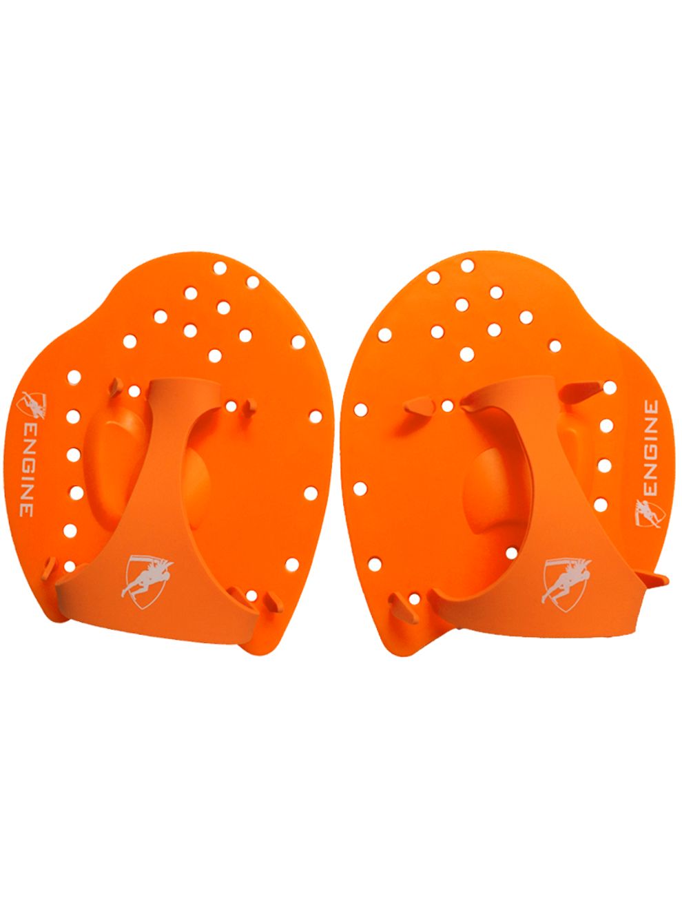 Engine Hand Paddles Orange