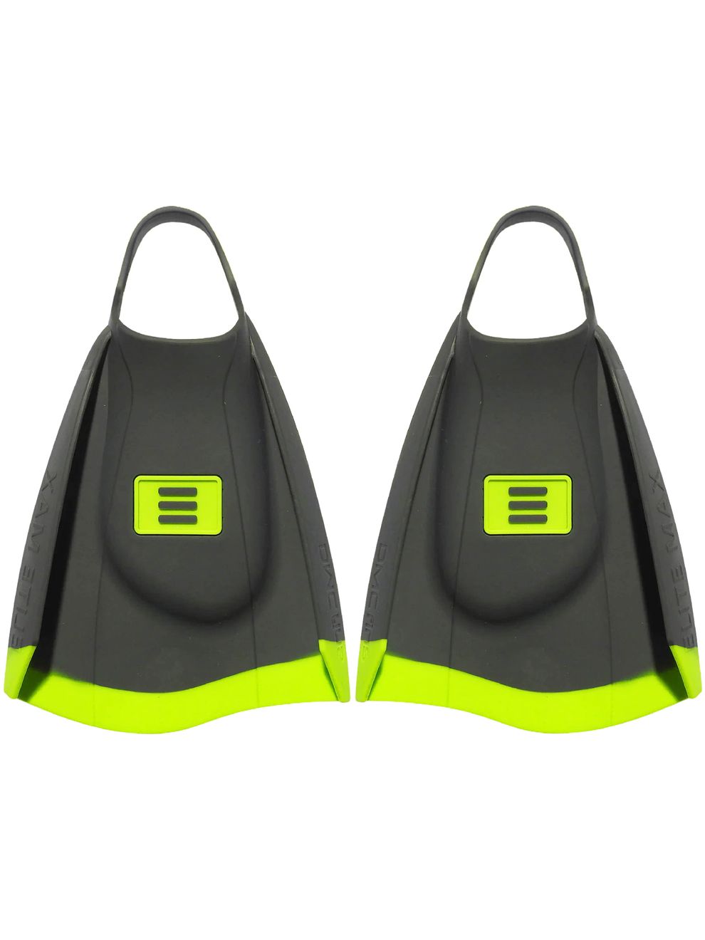 DMC Fins Elite Max Fins Charcoal/Fluoro