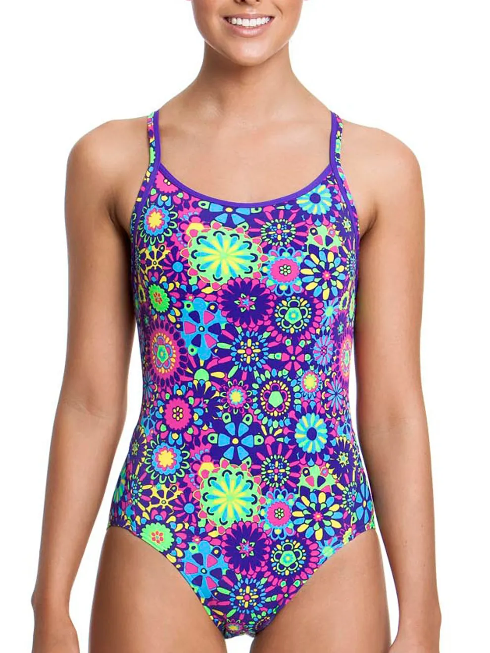 Funkita Chelsea Flower Womens One Piece Swimsuit