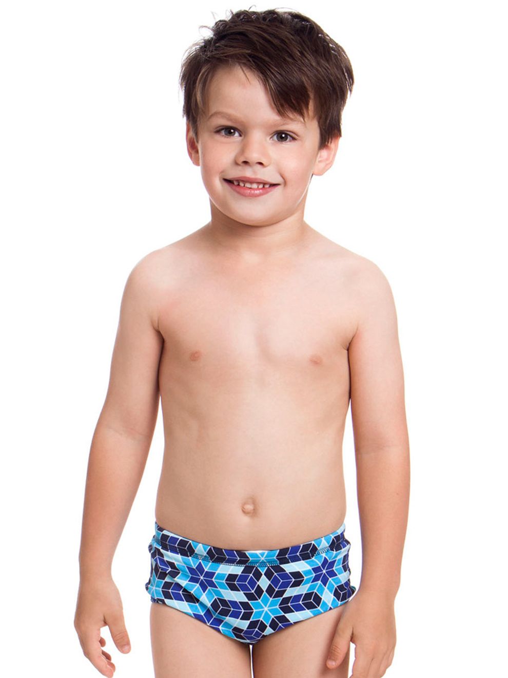 Funky Trunks Liquid Ice Toddler Boys Trunks