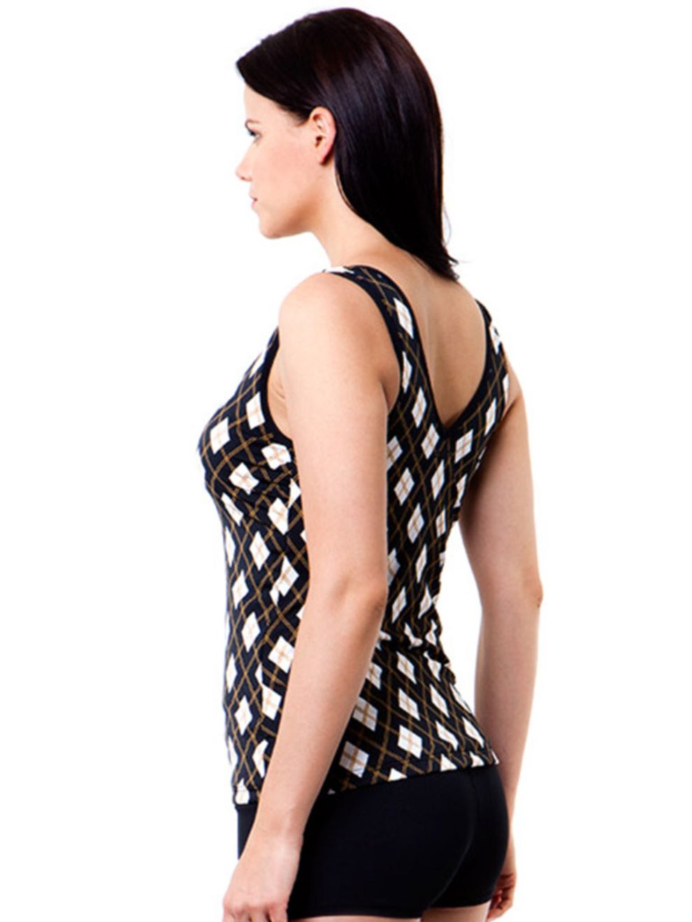 Funkita Form Royal Ascot Womens Zip Front Tankini Top