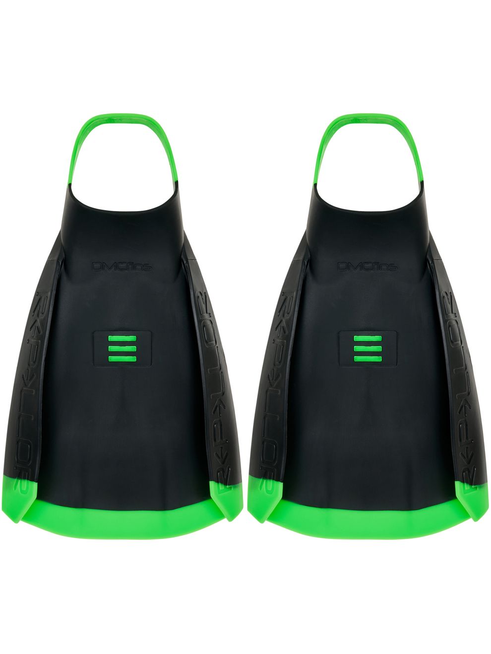 DMC Fins Repellor Fins - Black/Green