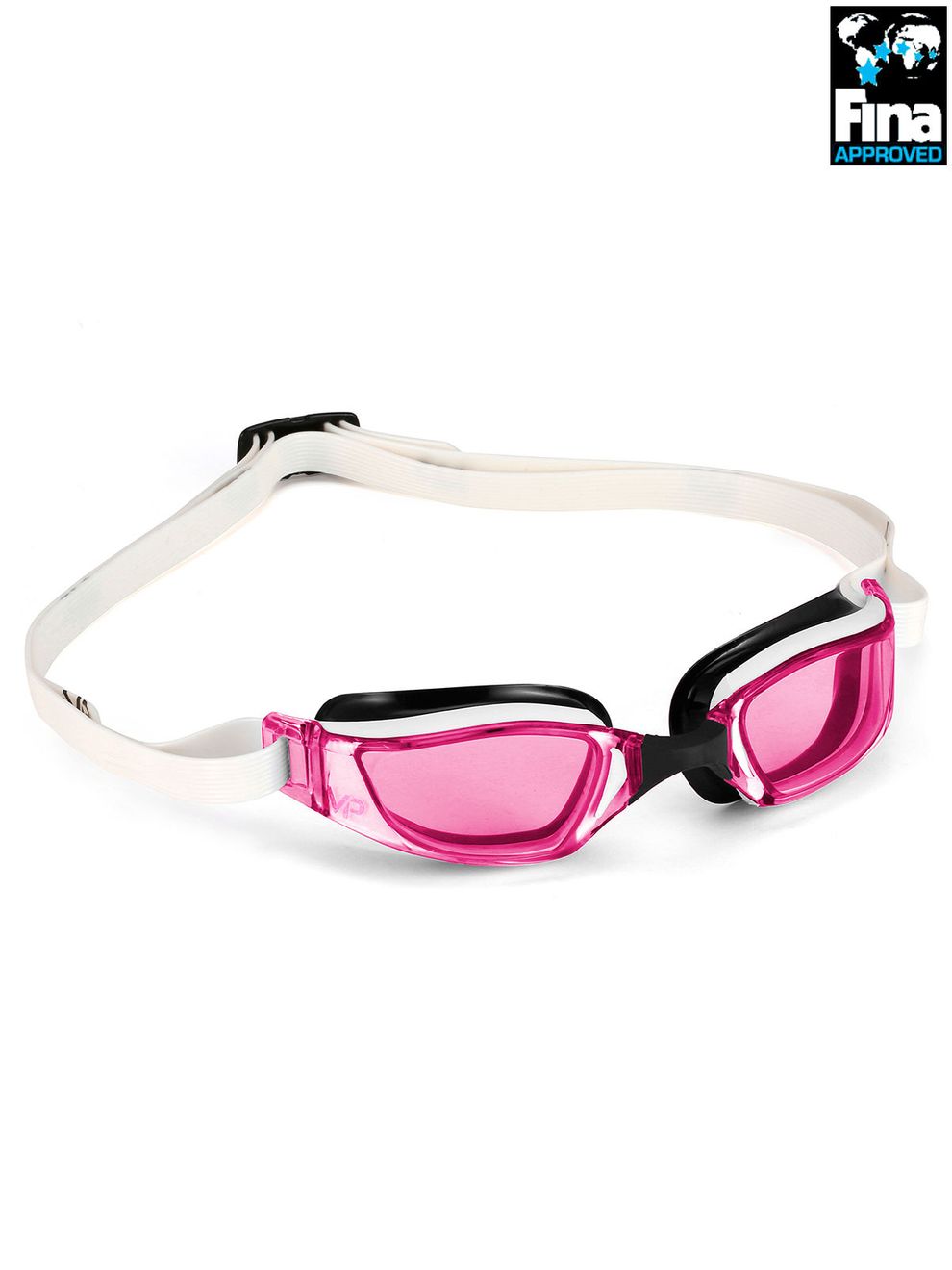 Michael Phelps XCEED Ladies White & Pink Lens Goggles