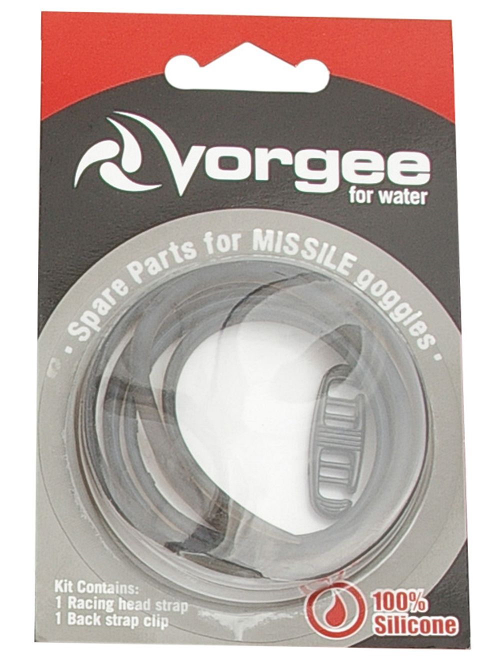 Missile Black Goggle Strap