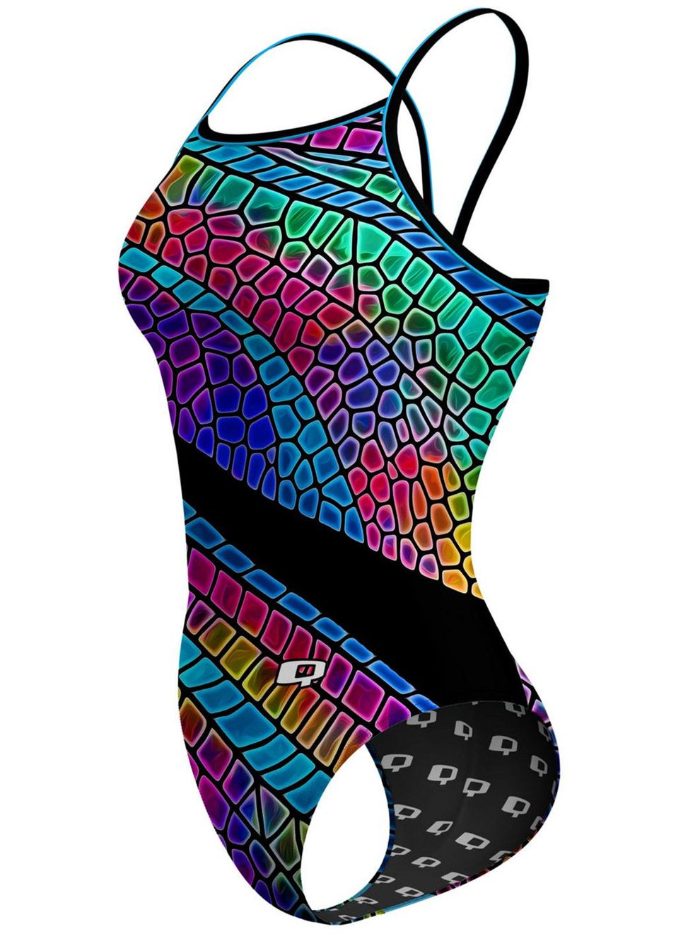 Q Swimwear Dragonfly Wings One Piece