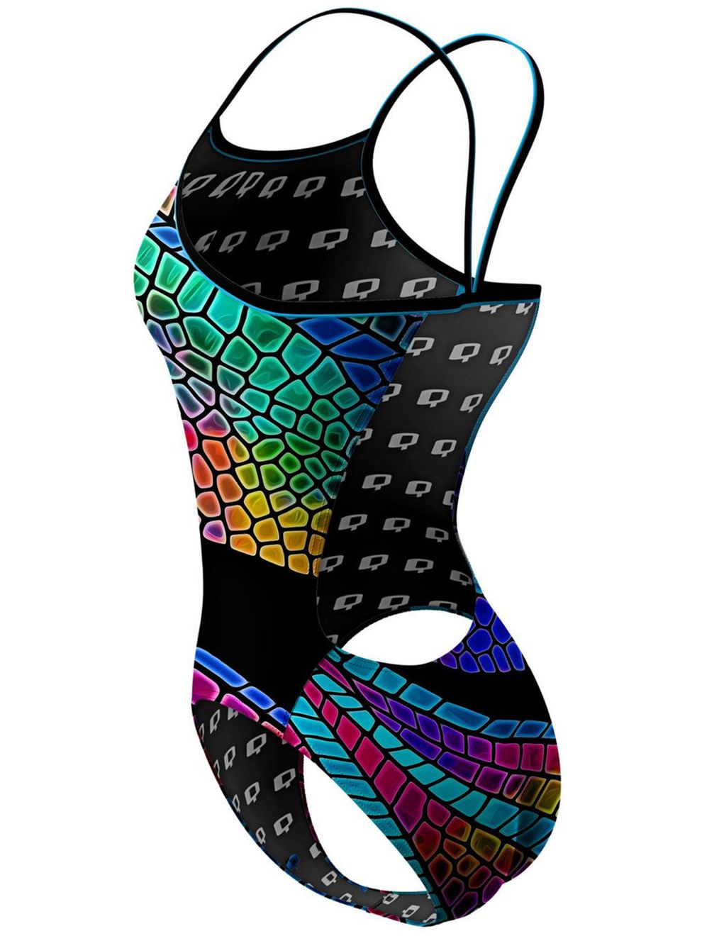 Q Swimwear Dragonfly Wings One Piece
