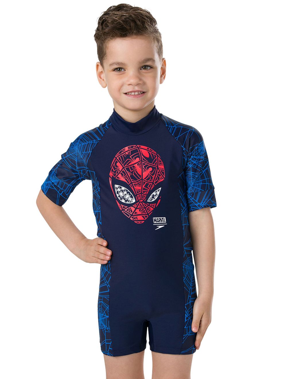 Speedo Marvel Spiderman Toddler Boys Sun Protection Suit