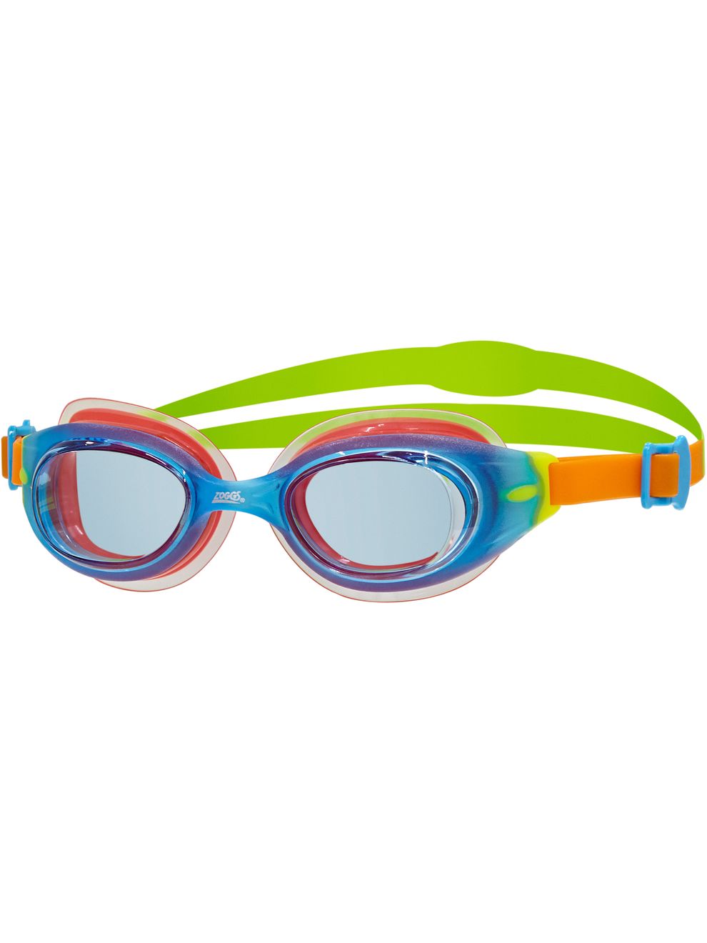 Zoggs Little Sonic Air Goggles Blue Tint/Blue/Orange