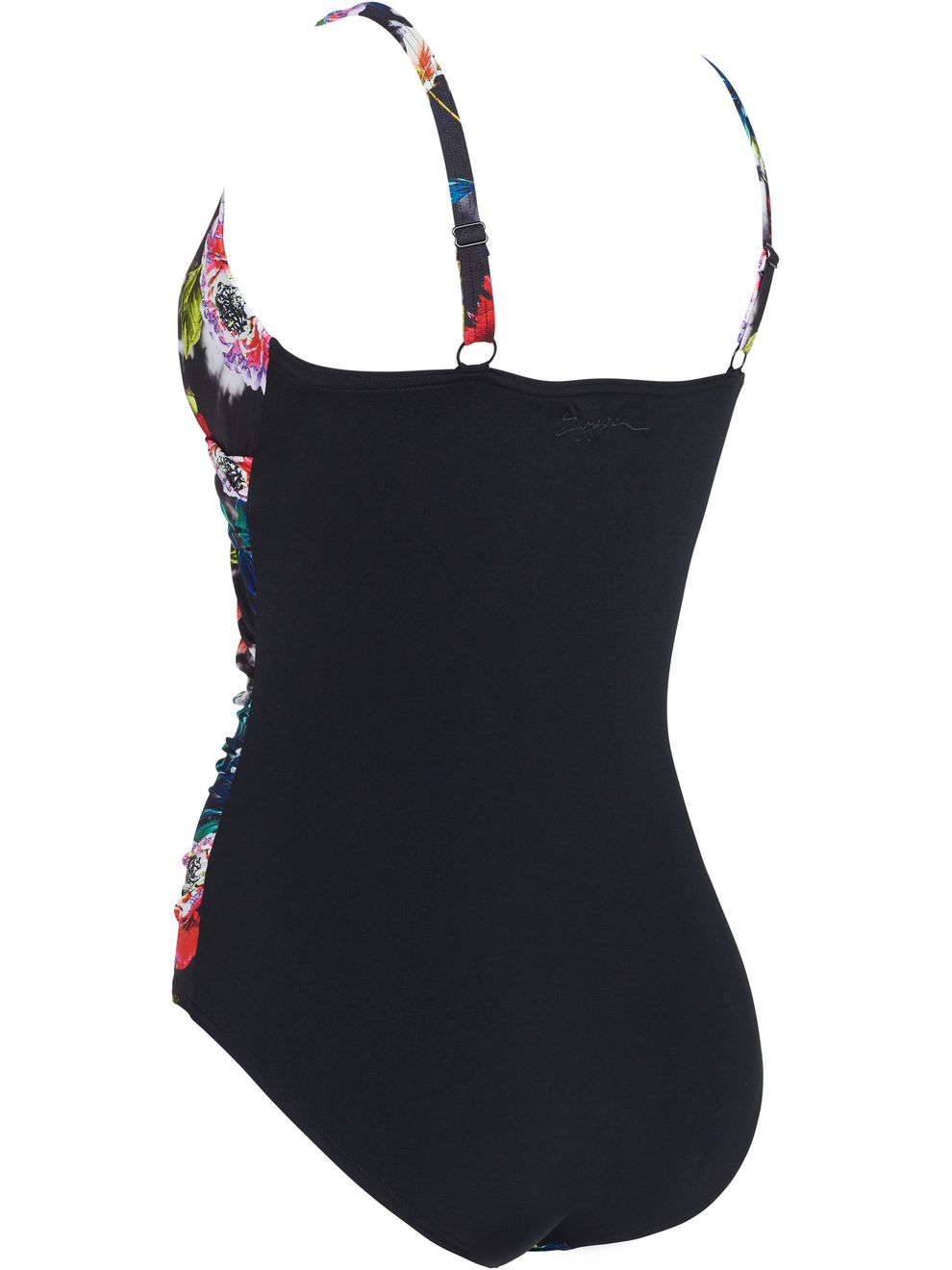 Costume Da Bagno Zoggs Zebra Classicback Per Bambine - Rosa - Ecolast Riciclato UPF50+
