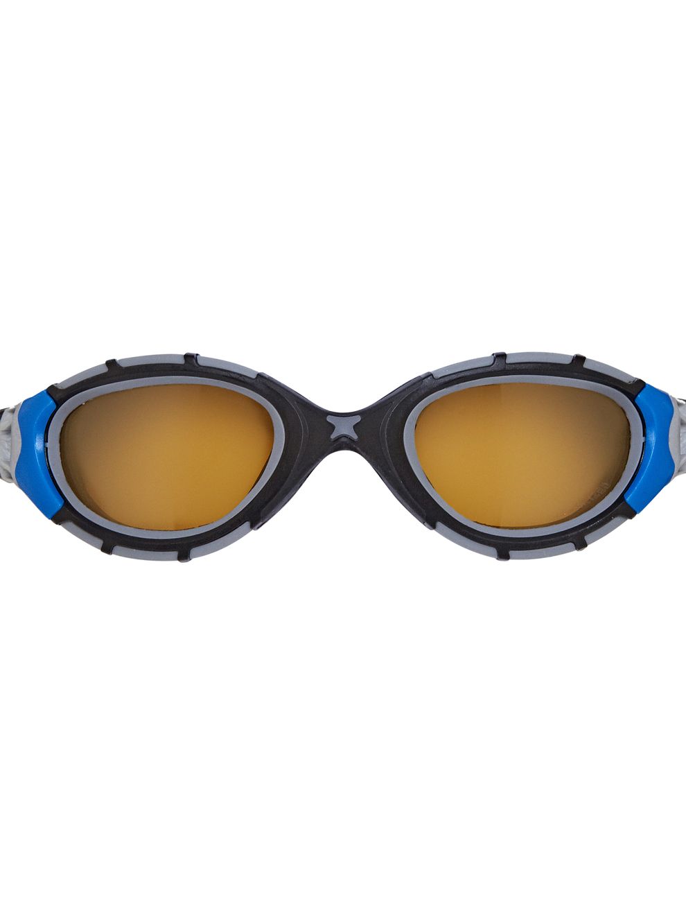 Zoggs Predator Flex Polarized Ultra Goggles Small Fit Copper/Black/Blue