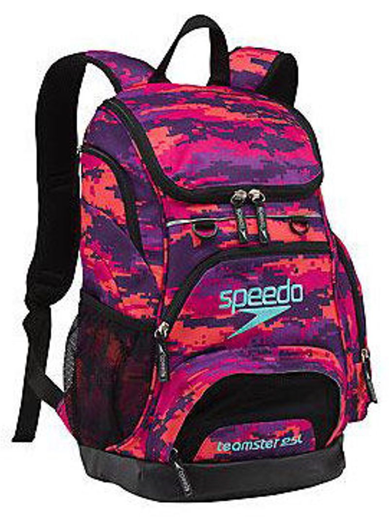 Speedo Pink Teamster Backpack 35L Speedo Teamster Backpack Pink | Swimmer.com.au main image 4