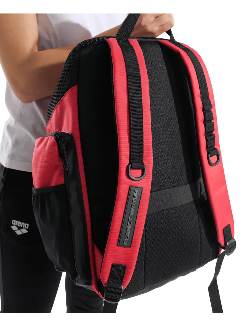 Arena One Go Backpack 45L - Red | Swimmer.com.au