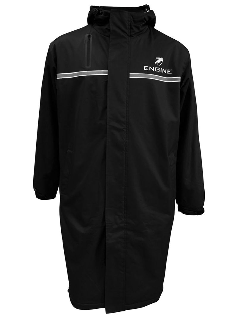 Engine Black Deck Parka | Swimmer.com.au