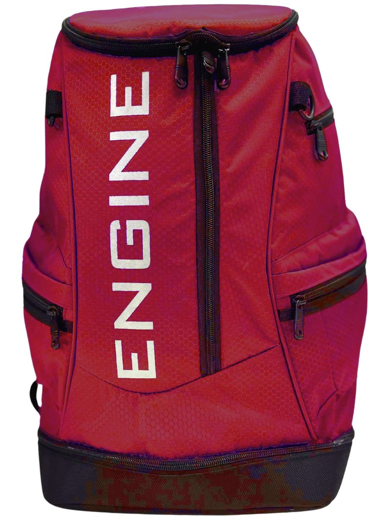 Engine Bullet Backpack - Maroon | Swimmer.com.au
