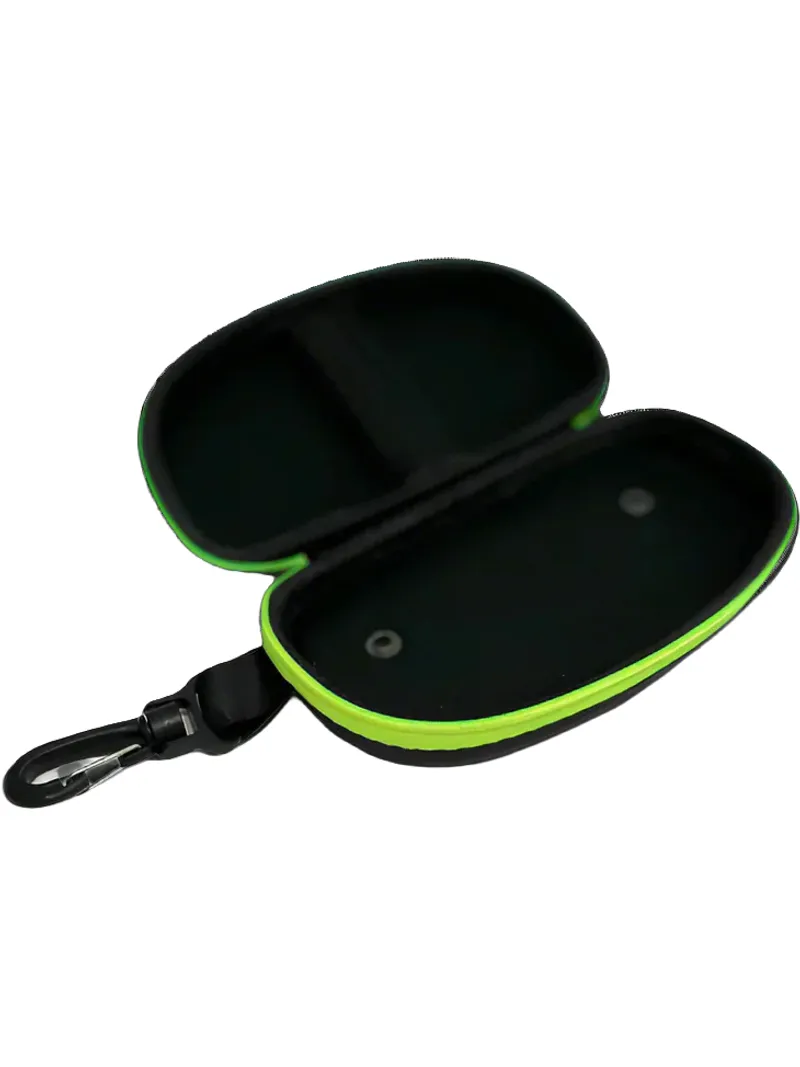 Casing Goggle Engine Hard Shell Goggle Case - Green | Swimmer.com.au