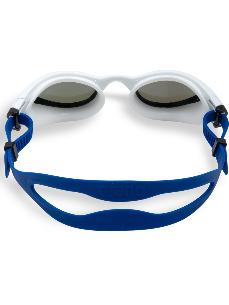 Arena One Plus Arena The One Plus Goggles - Blue Mirror/White | Swimmer.com.au