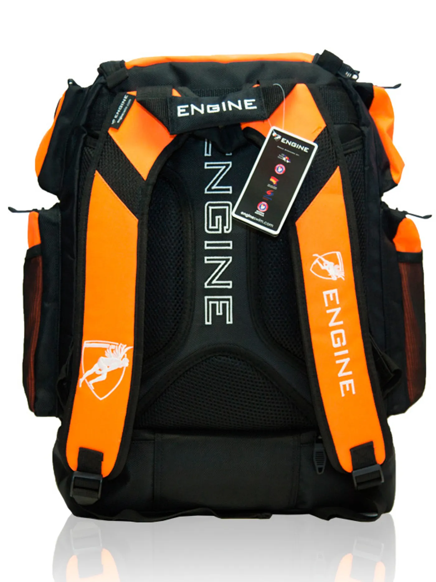 Engine Pro Backpack Orange | Swimmer.com.au