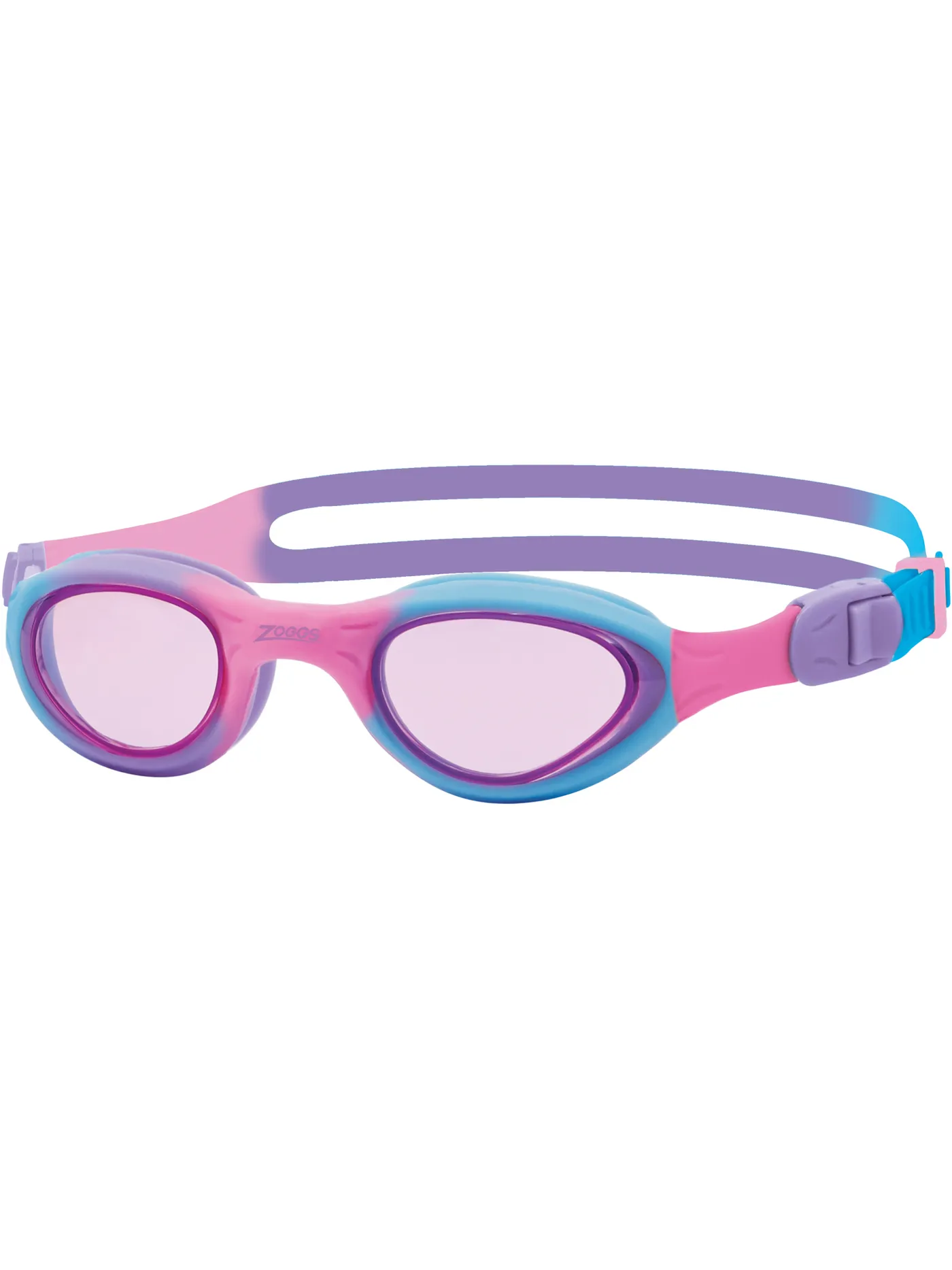 Pink Doggles Zoggs Little Super Seal Goggles - Pink Tint/Pink/Purple | Swimmer.com.au